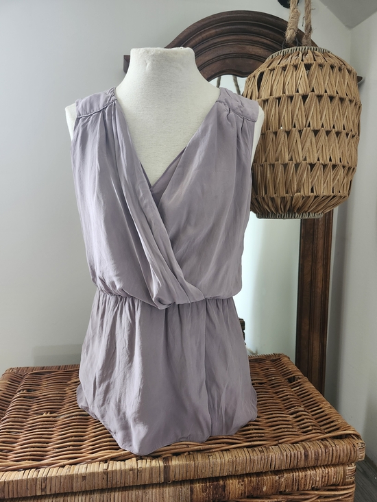 Babaton Tops - Babaton Lilac Silk Tank